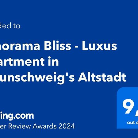 Panorama Bliss - Luxus Apartment In Braunschweig'S Altstadt Eksteriør bilde