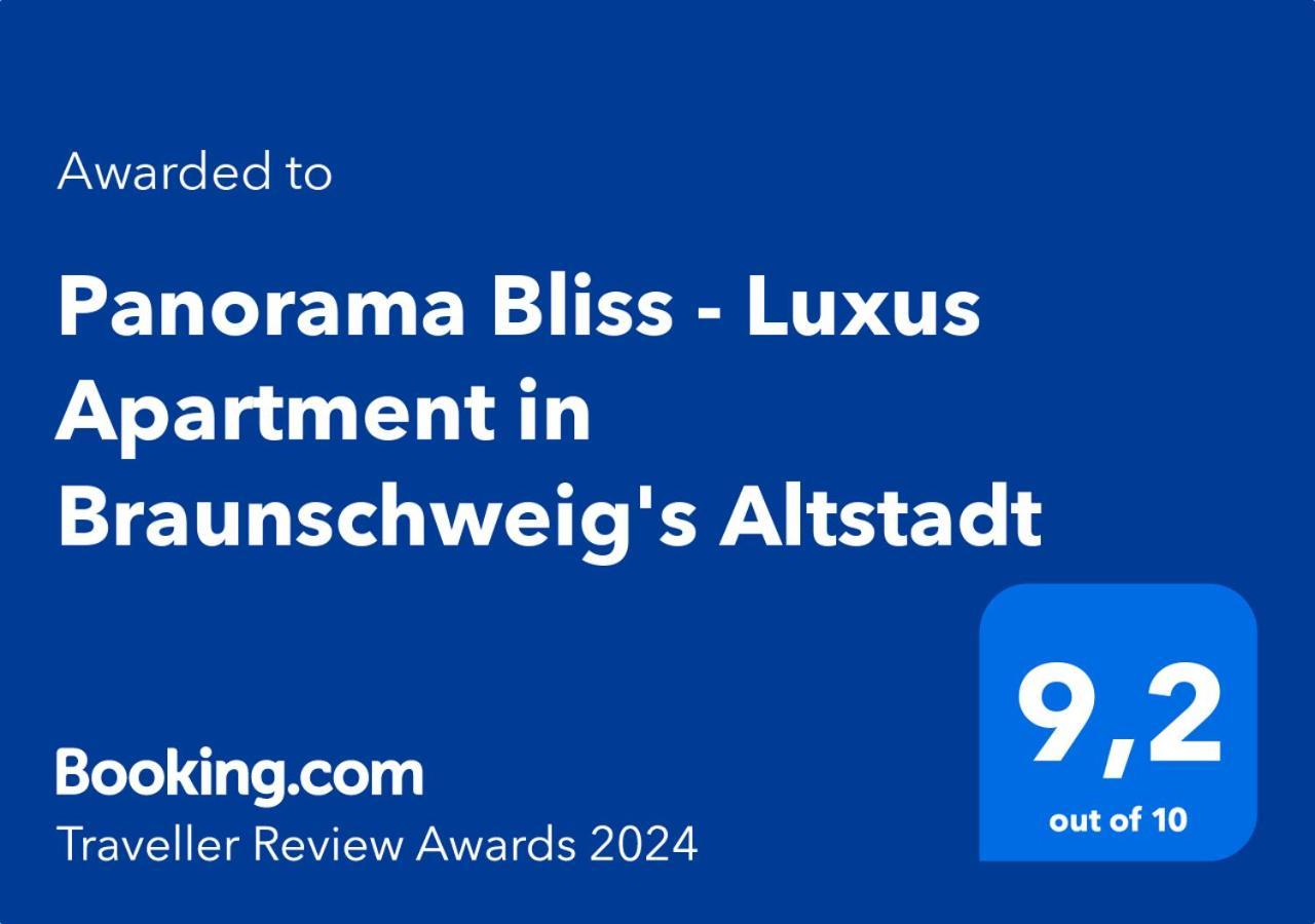 Panorama Bliss - Luxus Apartment In Braunschweig'S Altstadt Eksteriør bilde